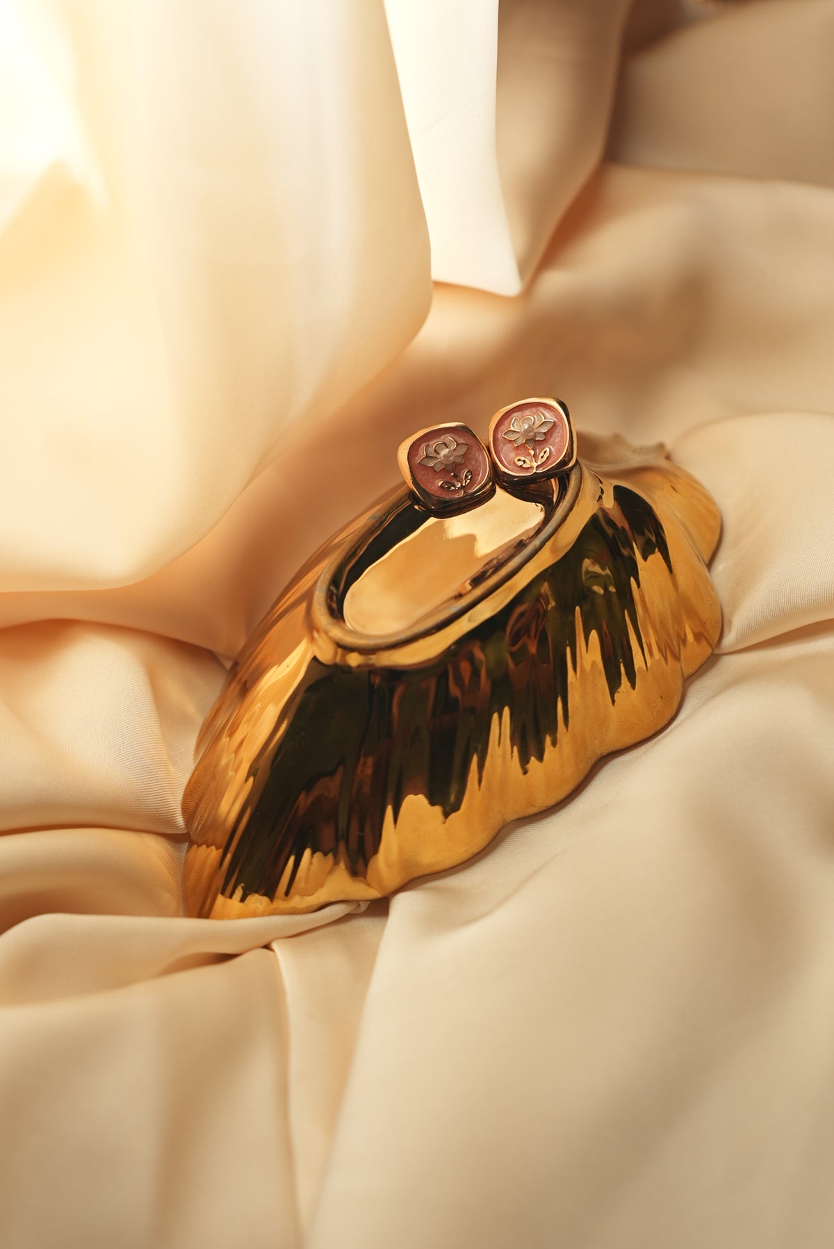 Blossom Seal Studs