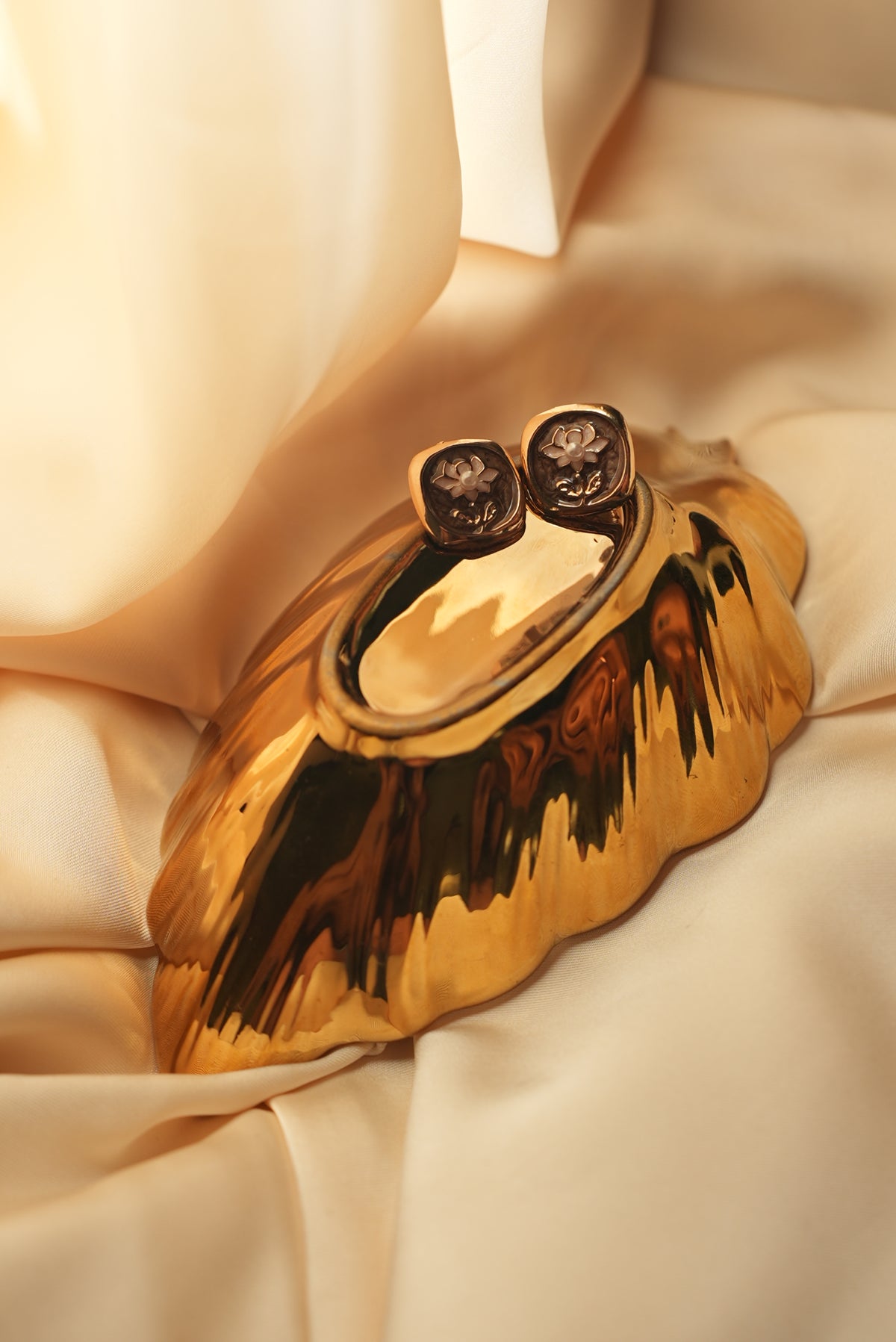 Blossom Seal Studs