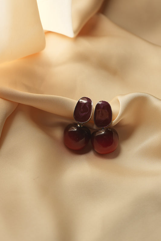 Cherry Jelly Drop Earrings
