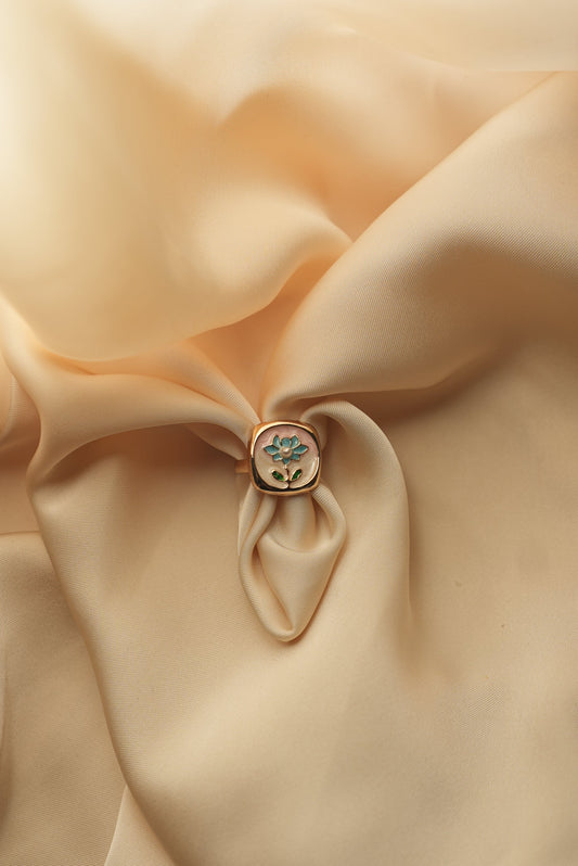 Daisy Square Ring